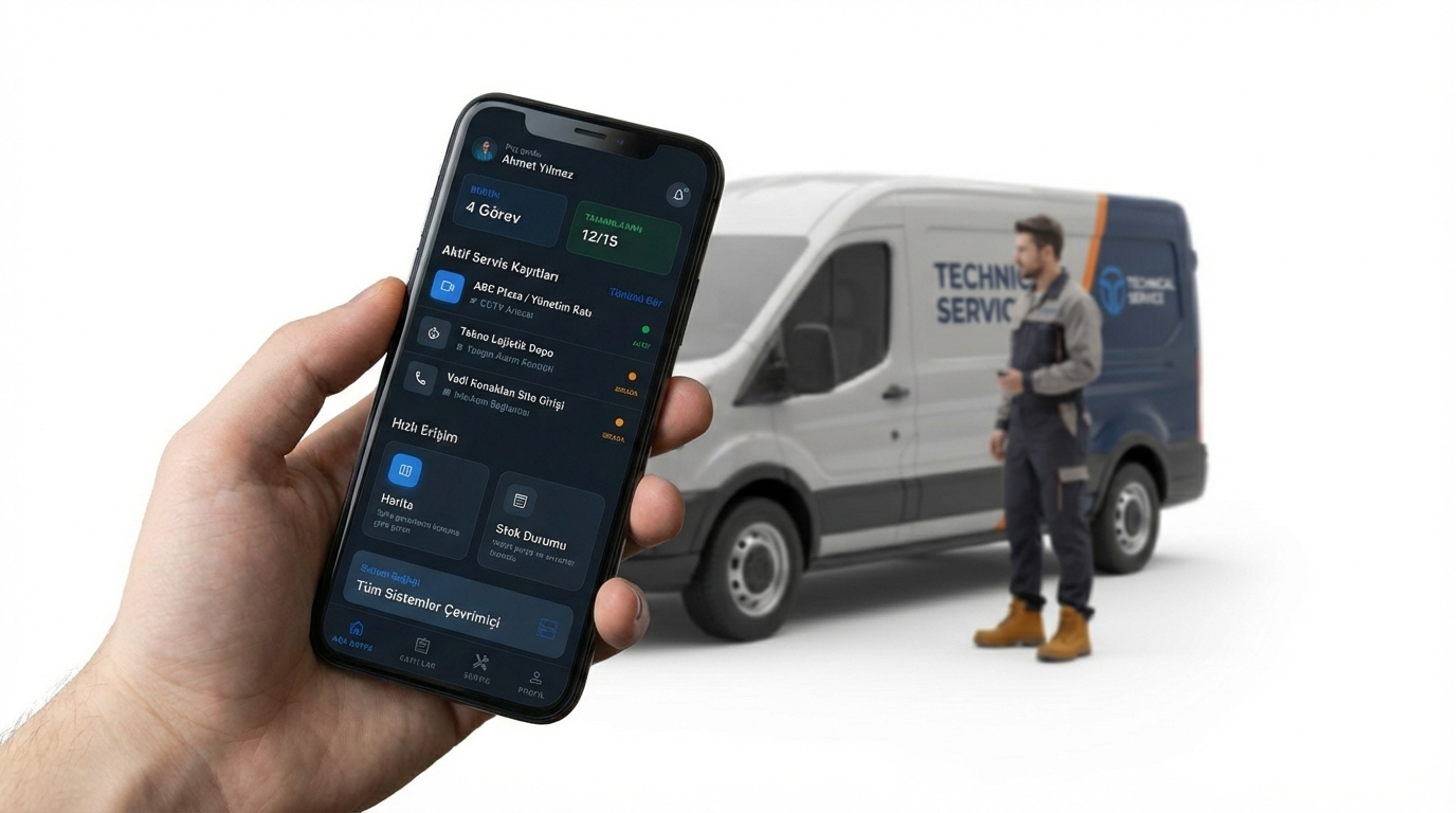 KobiTech - Profesyonel Servis Uygulaması